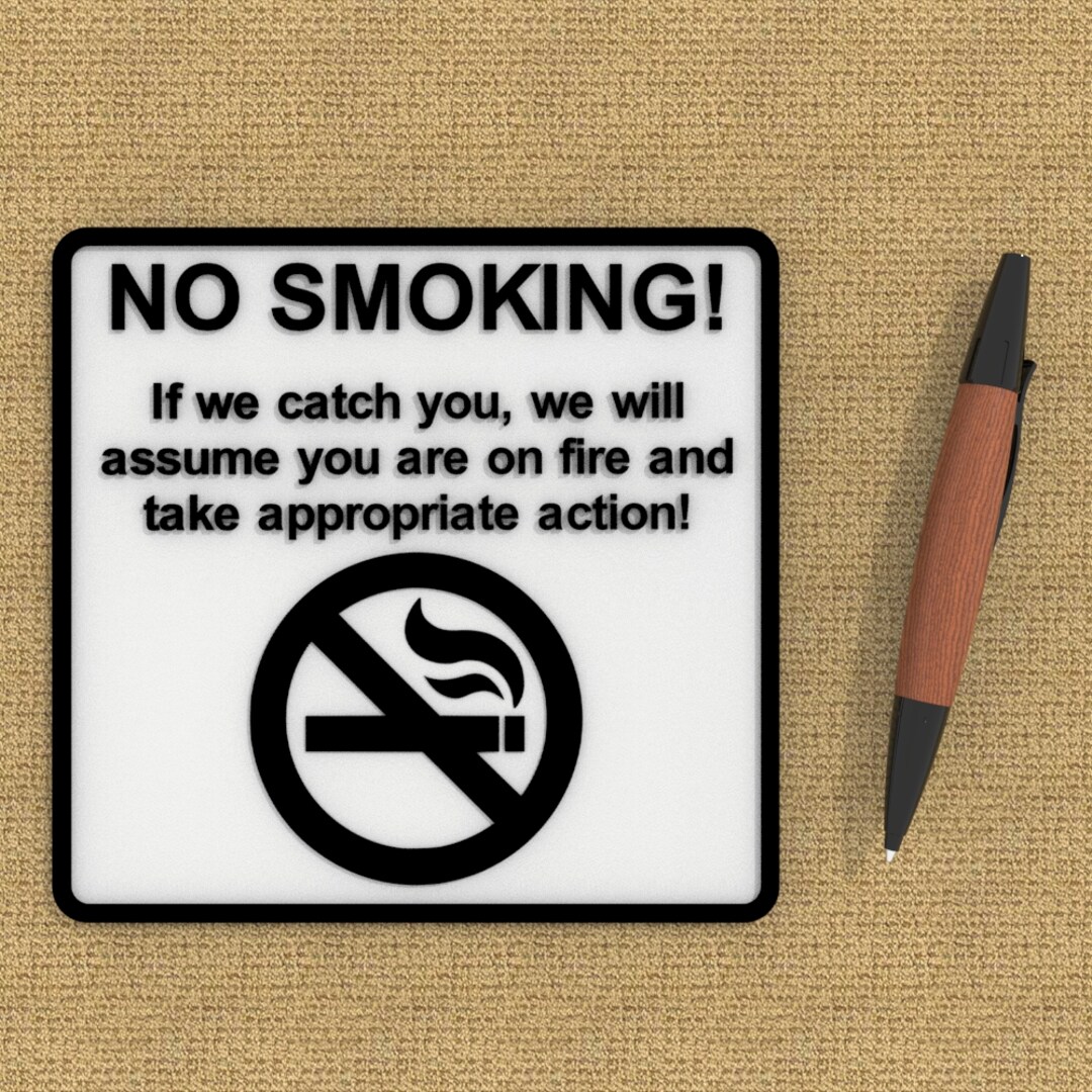 funny cigarette disposal signs Place Butts Here Sign | Smoking Area Sign | Metal Patio Sign | Sign | Outdoor Ashtray Wall Decor providing a secure hold without surface damage Funny Sign | No Smoking!